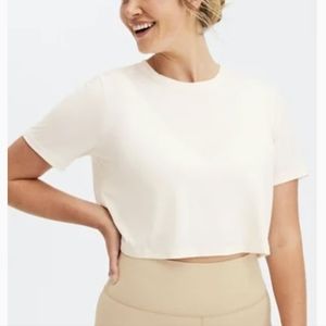 Dry Flex Cropped Short Sleeve Tee